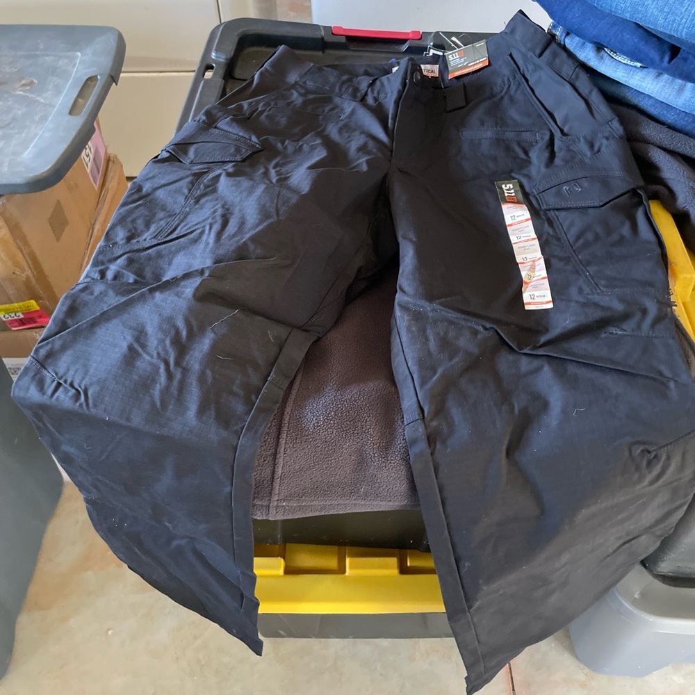 5.11 Tactical Black Boot Cut Pants